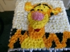 Tigger made from flowers