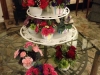 CAKE STAND made from flowers