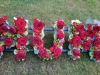 Roses Loose Funeral Tribute letters