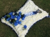 Football Themed Funeral Flowers