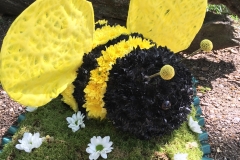 BEE  made from flowers