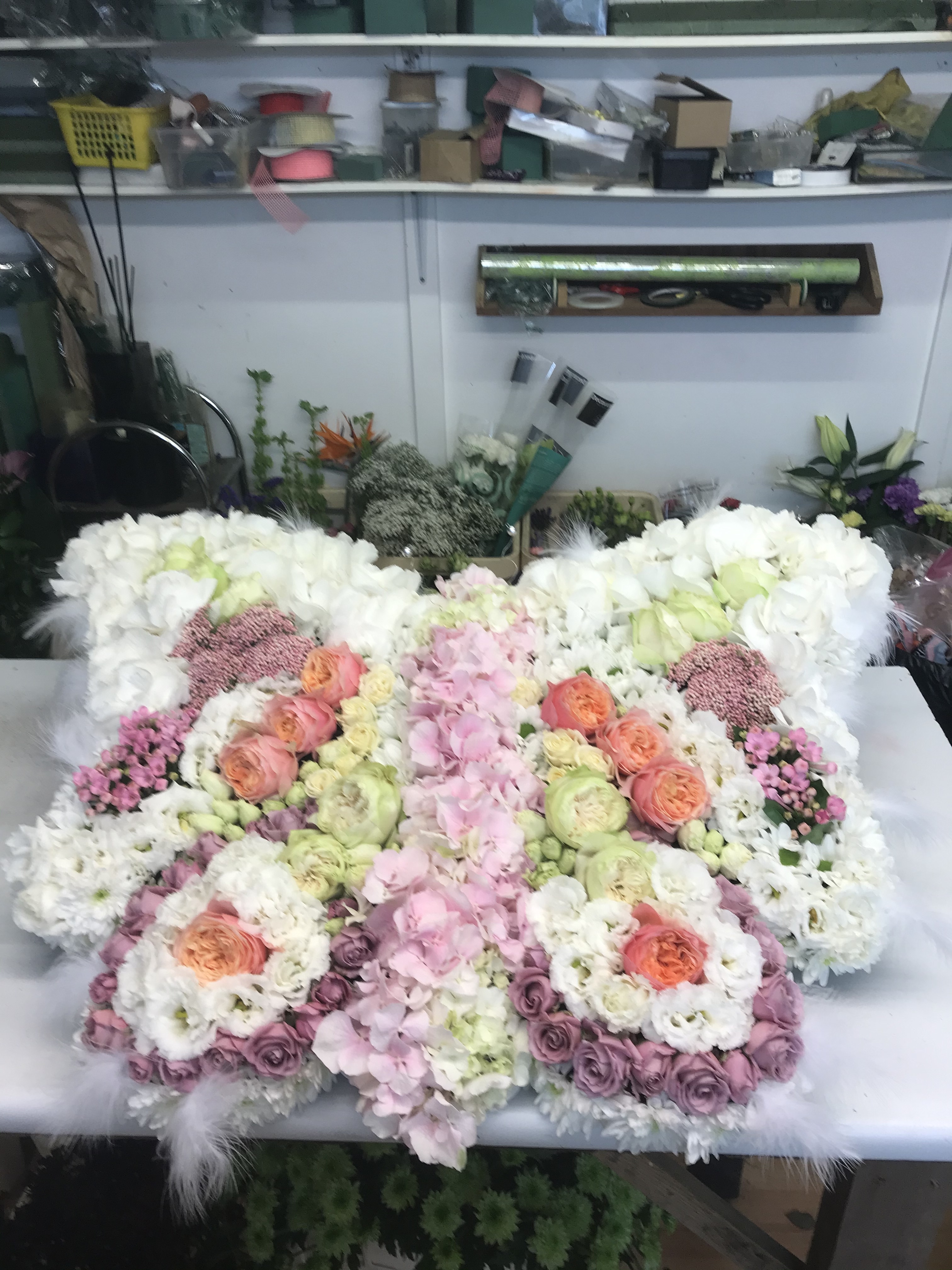 Butterfly funeral tribute  