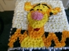 Tigger made from flowers
