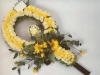 Tennis Racket made from flowers